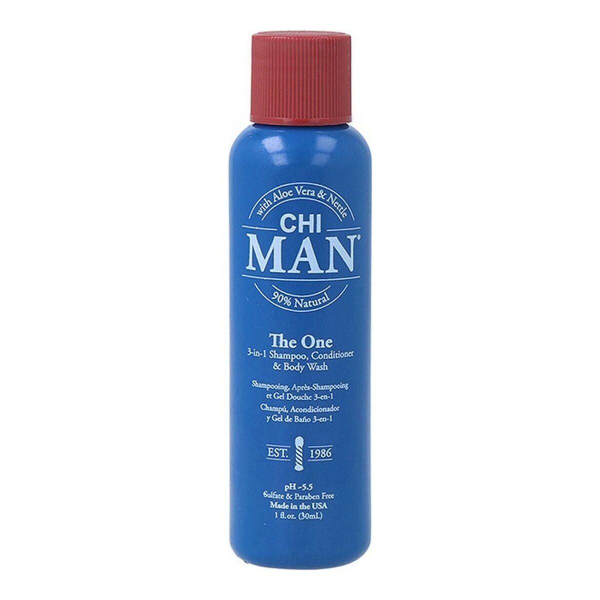 Shampoo Chi Man The One 3-In-1 Farouk 30 ml