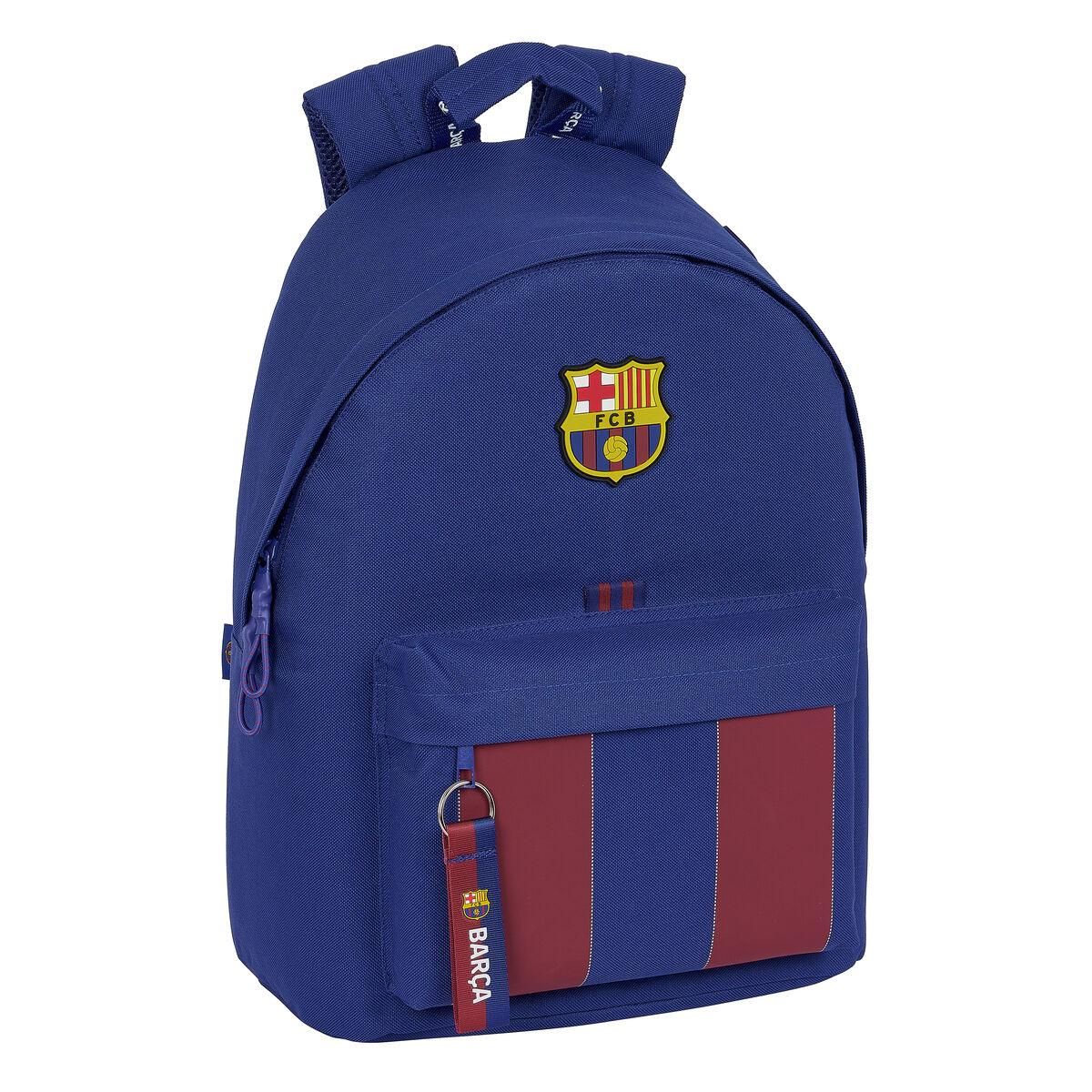 Laptop rygsæk F.C. Barcelona Rød Marineblå 31 x 41 x 16 cm