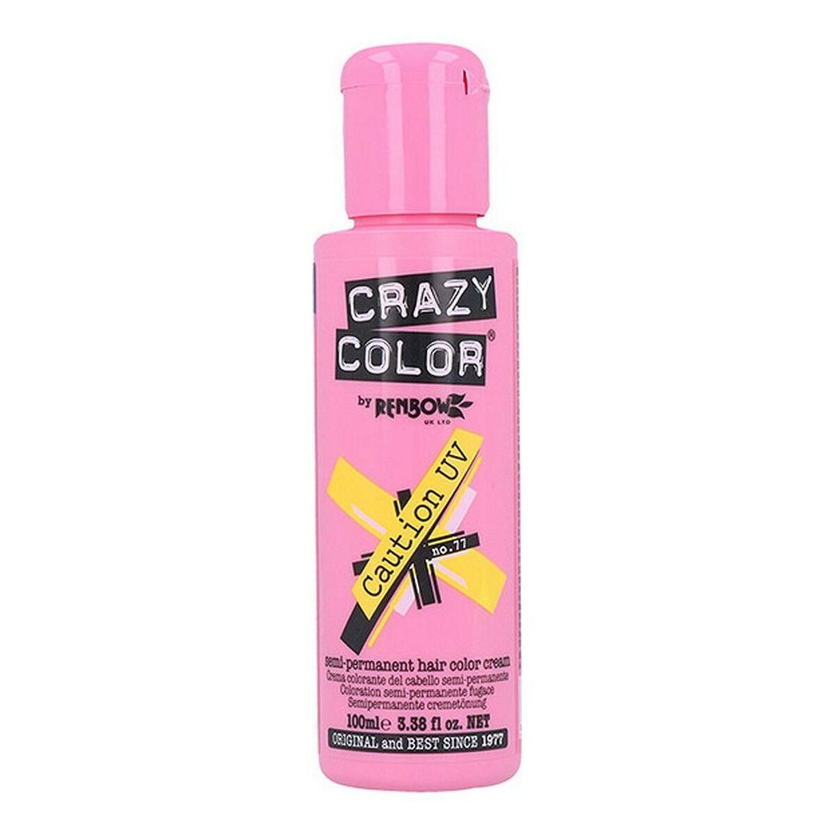 Halvpermanent farvning Caution Crazy Color Nº 77