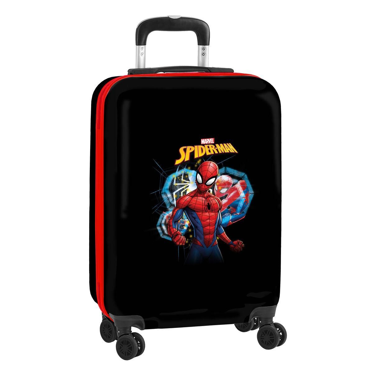 Håndbagage Spider-Man Hero Sort 20'' 34,5 x 55 x 20 cm