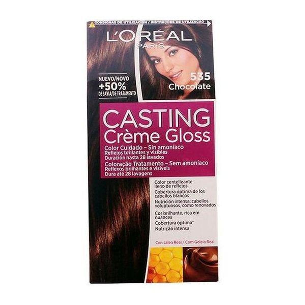 Farve uden Ammoniak Casting Creme Gloss L'Oreal Make Up Casting Creme Gloss 180 ml