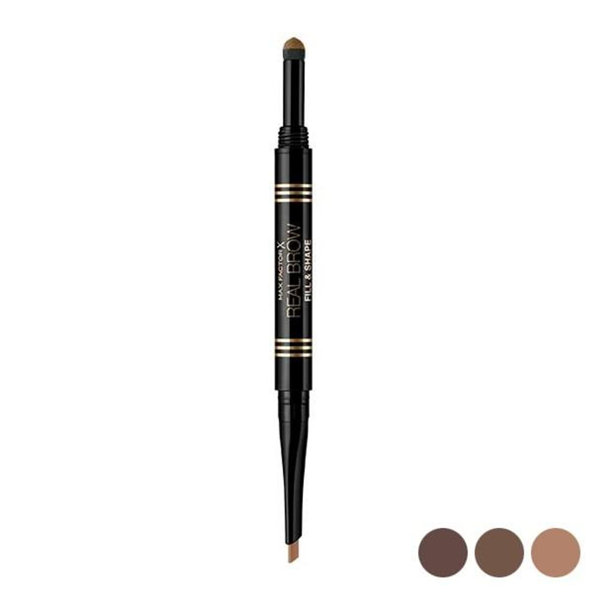 Make-up til Øjenbryn Real Brow Max Factor 04-deep brown