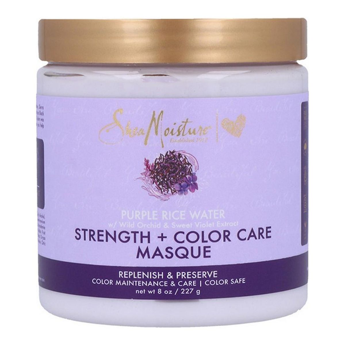 Hårmaske Purple Rice Water Shea Moisture Moisture Purple (227 g)