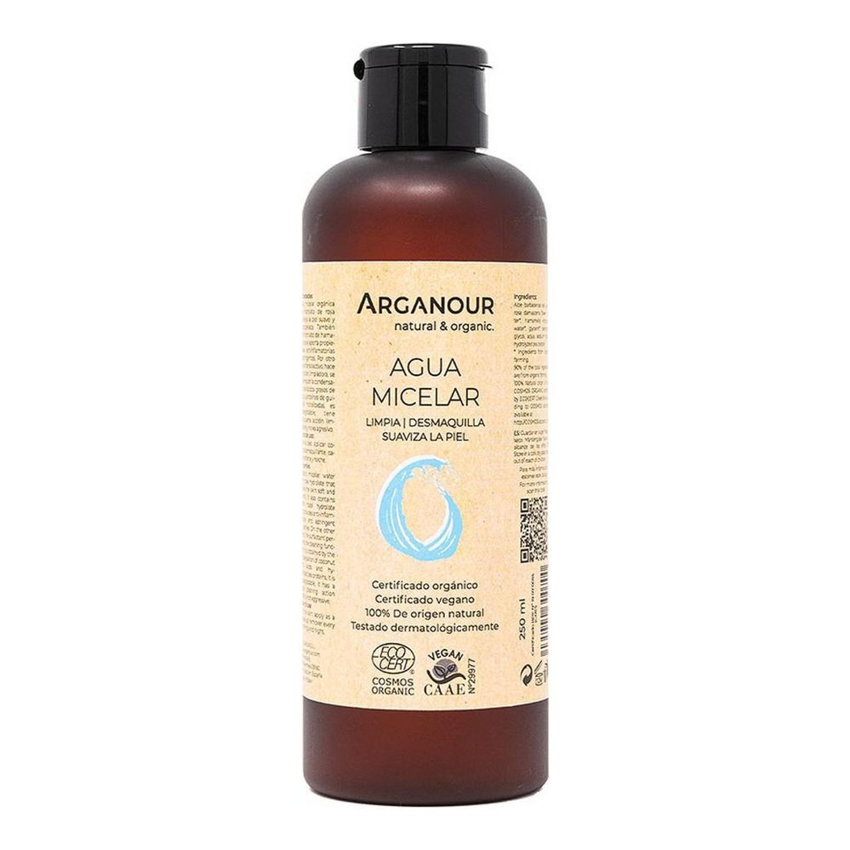 Makeupfjerner micellar vand Arganour (250 ml)