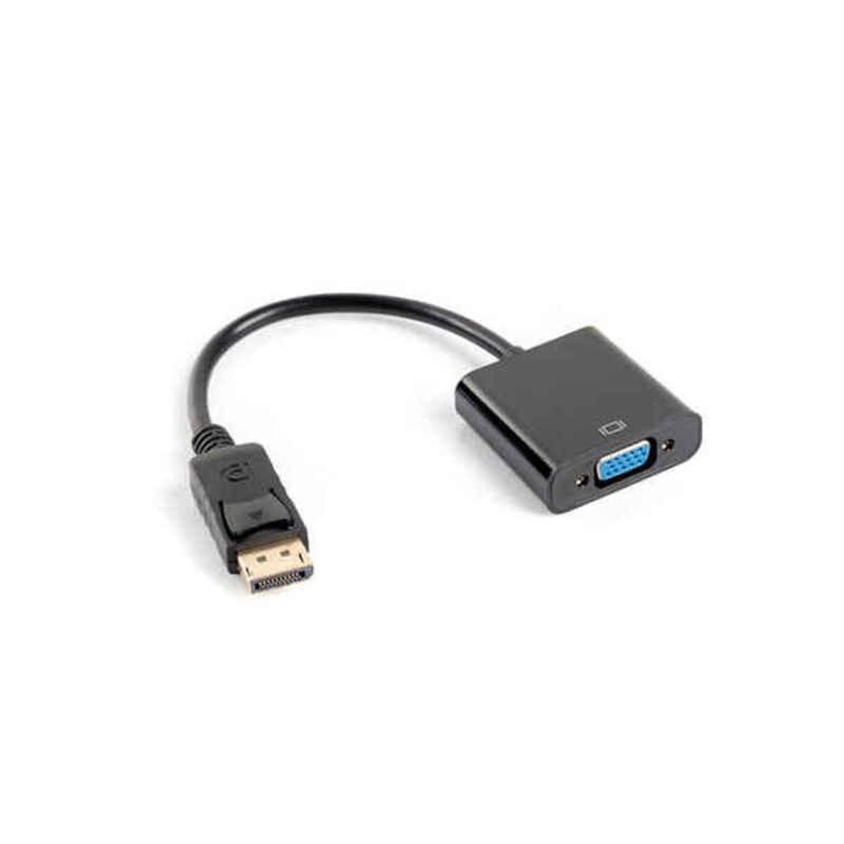 DisplayPort til VGA-adapter Lanberg AD-0002-BK Sort