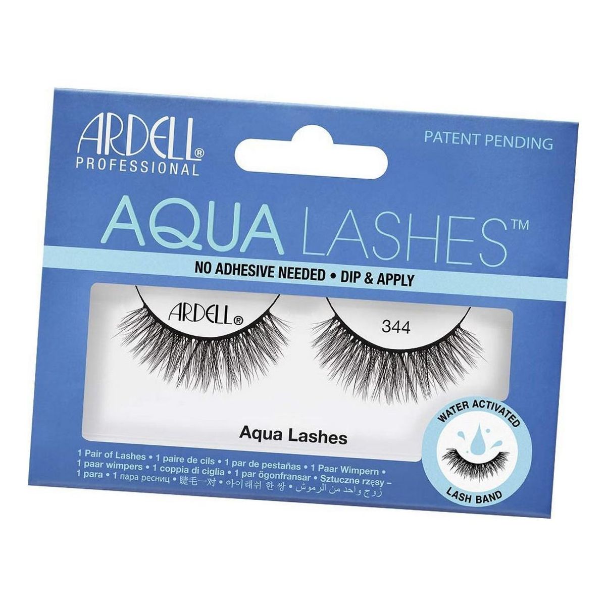 Falske øjenvipper Aqua Lashes Ardell 63405 Nº 344 (1 enheder)