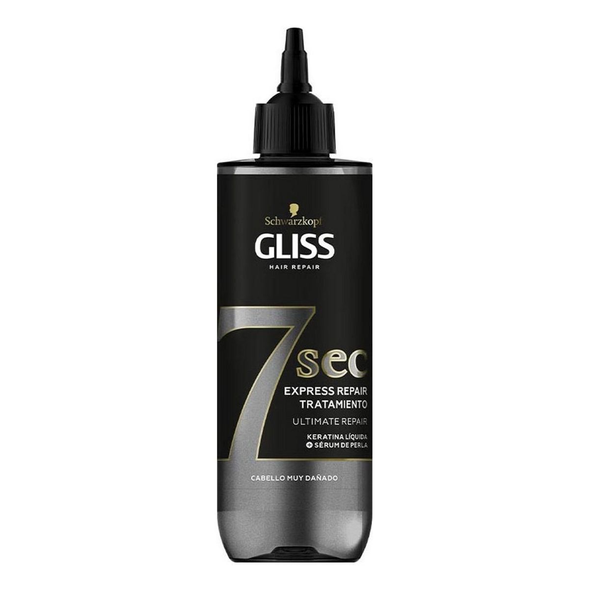 Reparerende hårmaske Schwarzkopf Gliss 7 Sec Ultimate Repair Keratin (200 ml)