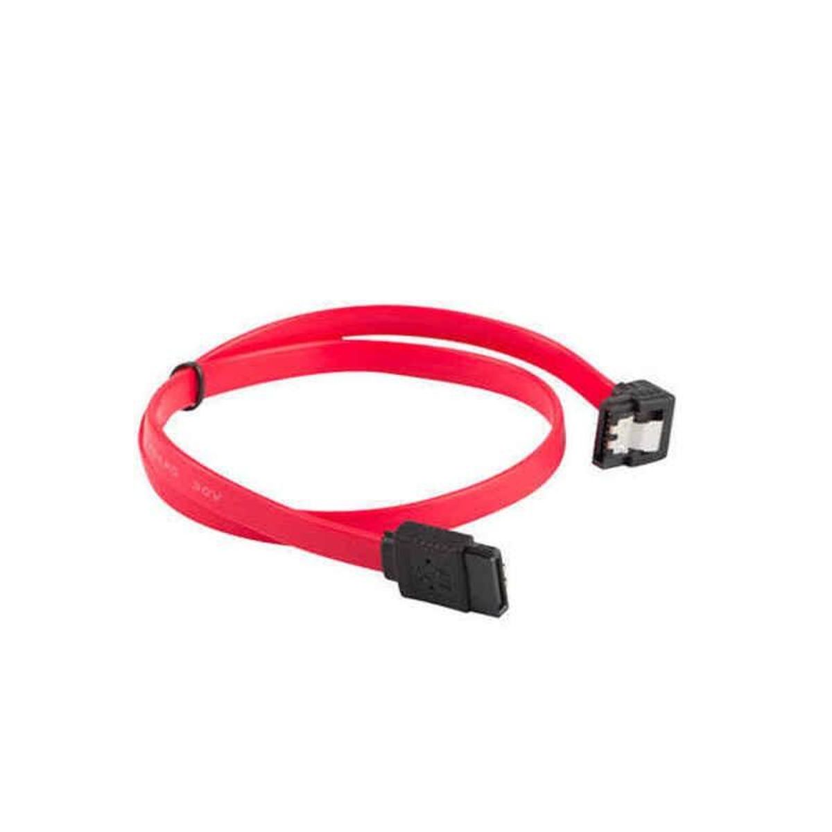 SATA III-kabel Lanberg CA-SASA-13CU-0050-R 0,5 m Rød