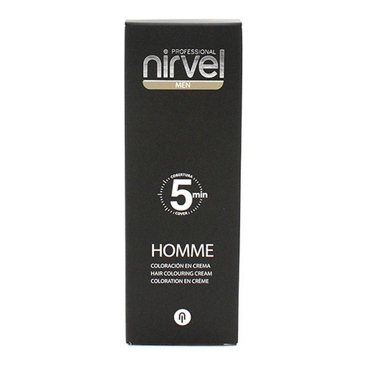 Farve uden Ammoniak Men 5 Minutes Nirvel Men 5 Mørkegrå (30 ml)