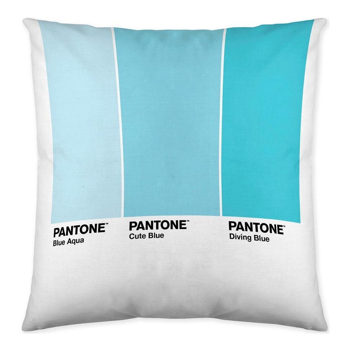 Pudebetræk Ombre Pantone Localization-B086JQ1ZM7 Vendbar 50 x 50 cm