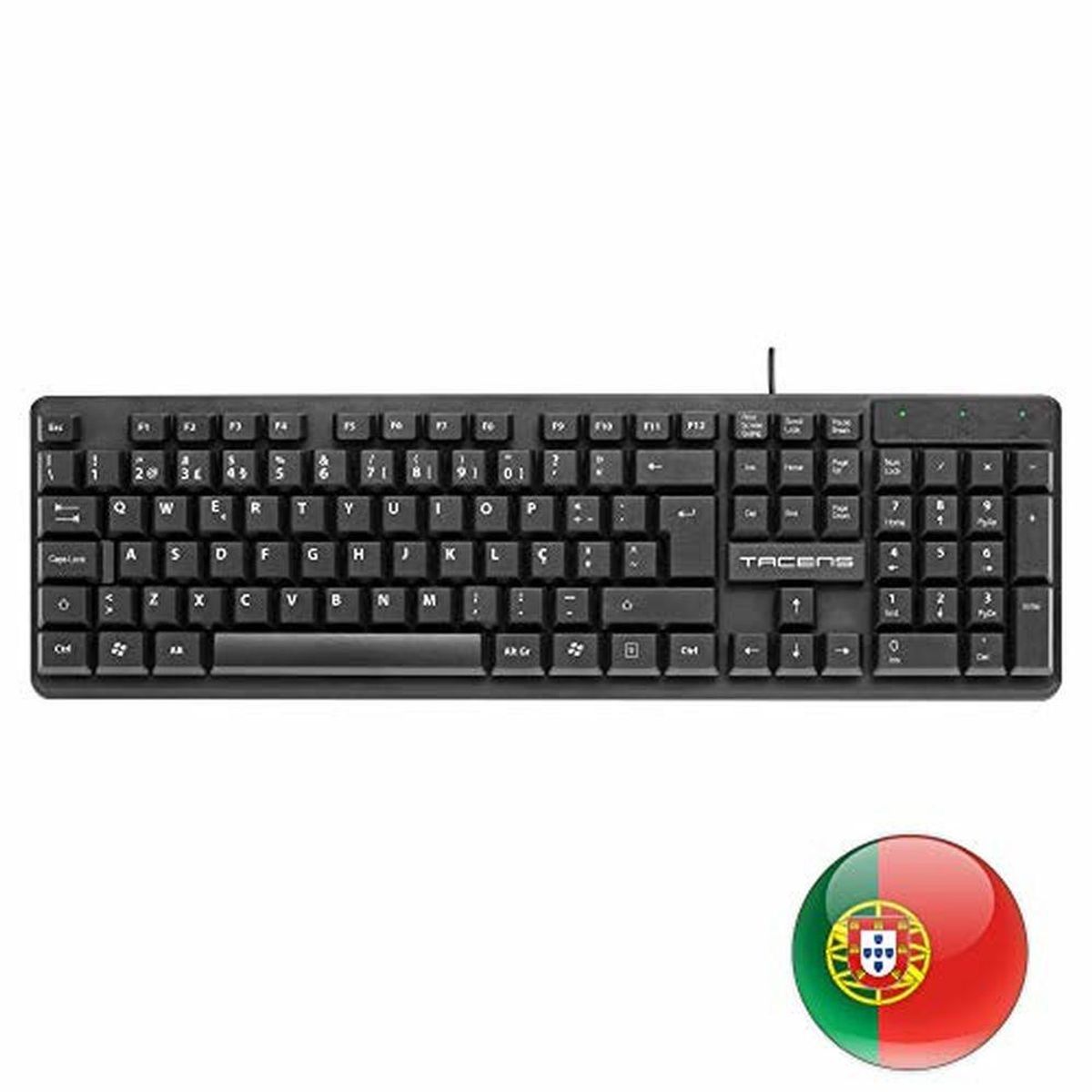 Tastatur Mars Gaming AK0PT Qwerty portugisisk