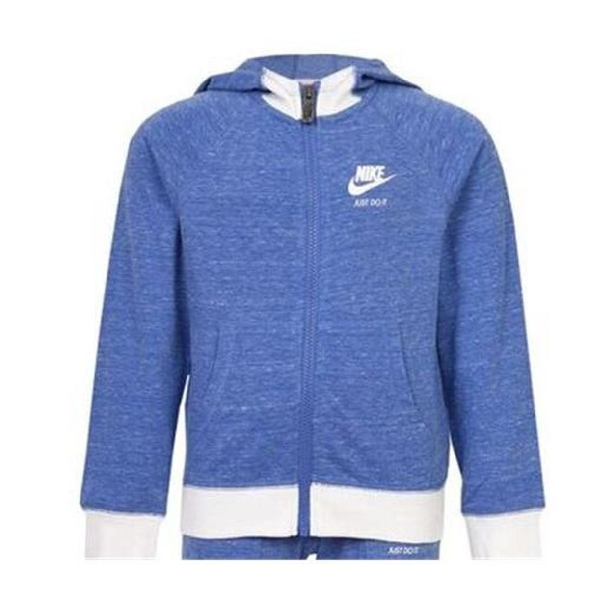 Sweatshirt til Børn Nike 842-B9A Blå 6-7 år