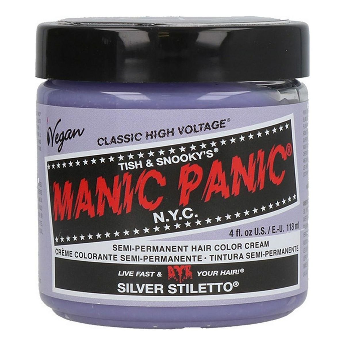 Permanent Farve Classic Manic Panic 612600110067 Silver Stiletto (118 ml)