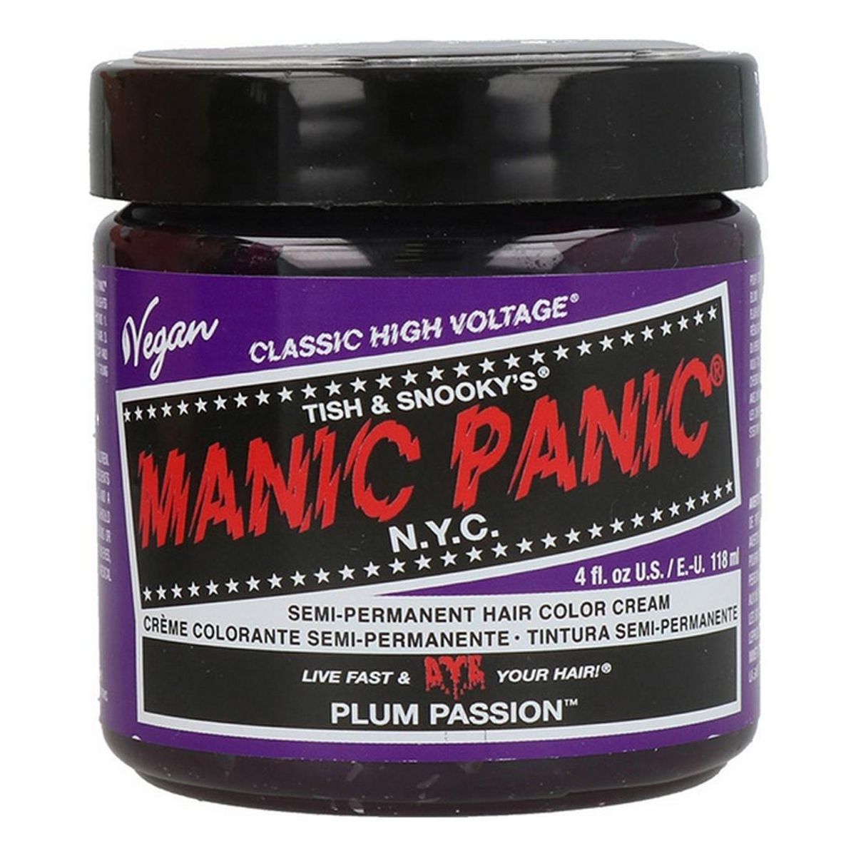 Permanent Farve Manic Panic Classic Plum Passion (118 ml)