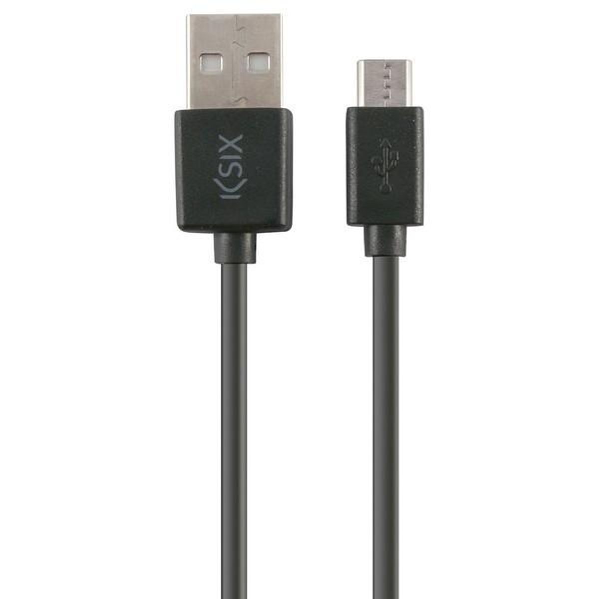 USB-kabel til Micro USB Contact 1 m Sort