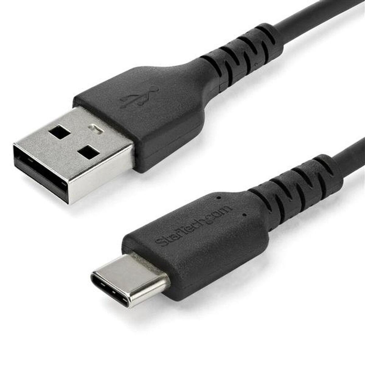 USB A til USB C-kabel Startech RUSB2AC1MB Sort