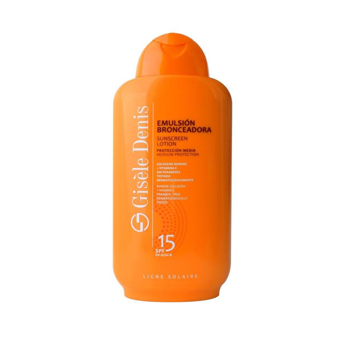 Solblogger Emulsión Bronceadora Gisele Denis (400 ml) Spf 15