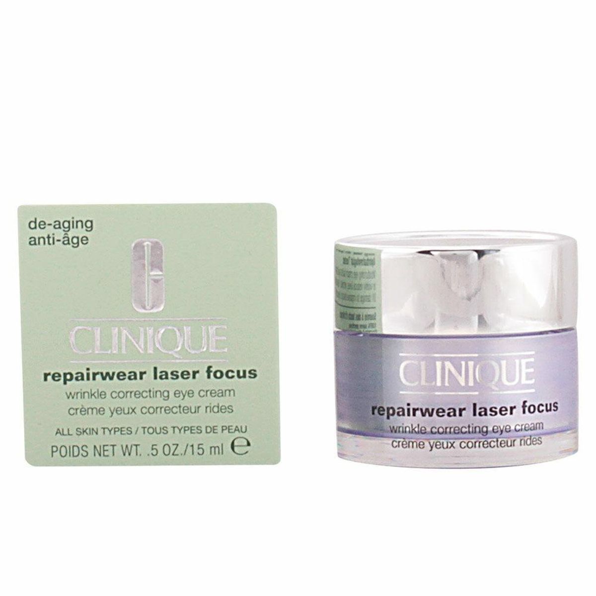 Anti-age creme til øjenpleje Clinique Repairwear Laser Focus (15 ml) (15 ml)