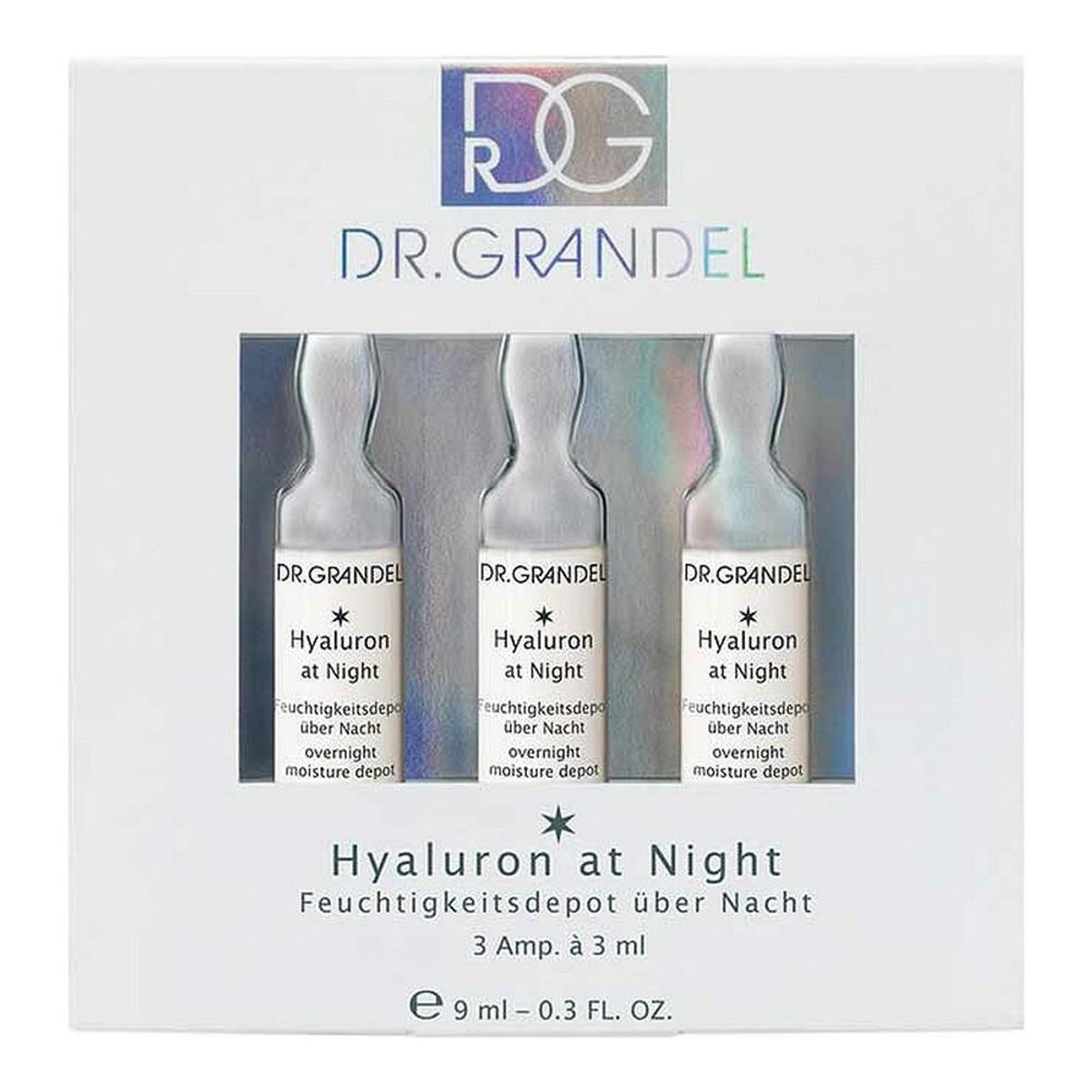 Ampuller med Lifting Effekt Hyaluron at Night Dr. Grandel 3 ml