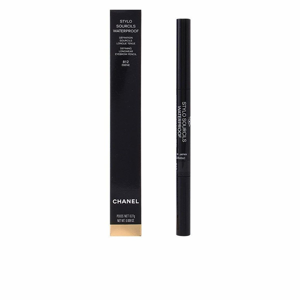 Make-up til Øjenbryn Chanel Stylo Sourcils 812-Ebène 0,27 g (0,27 g)