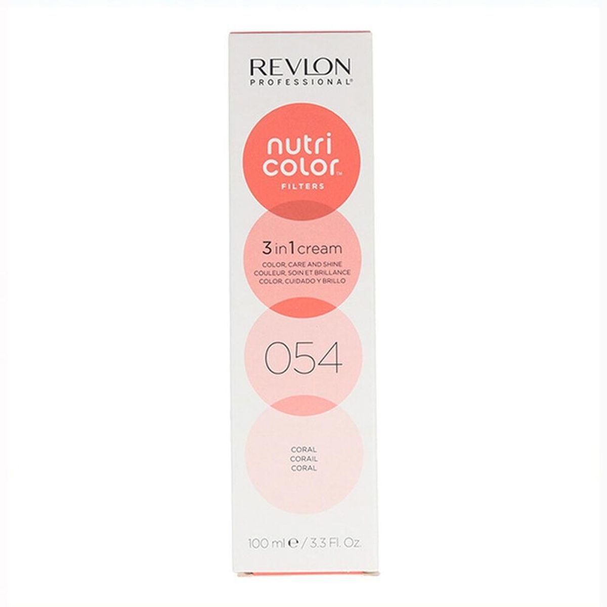 Semi-permanent Farve Revlon Nutri Color Filters Koral (100 ml)