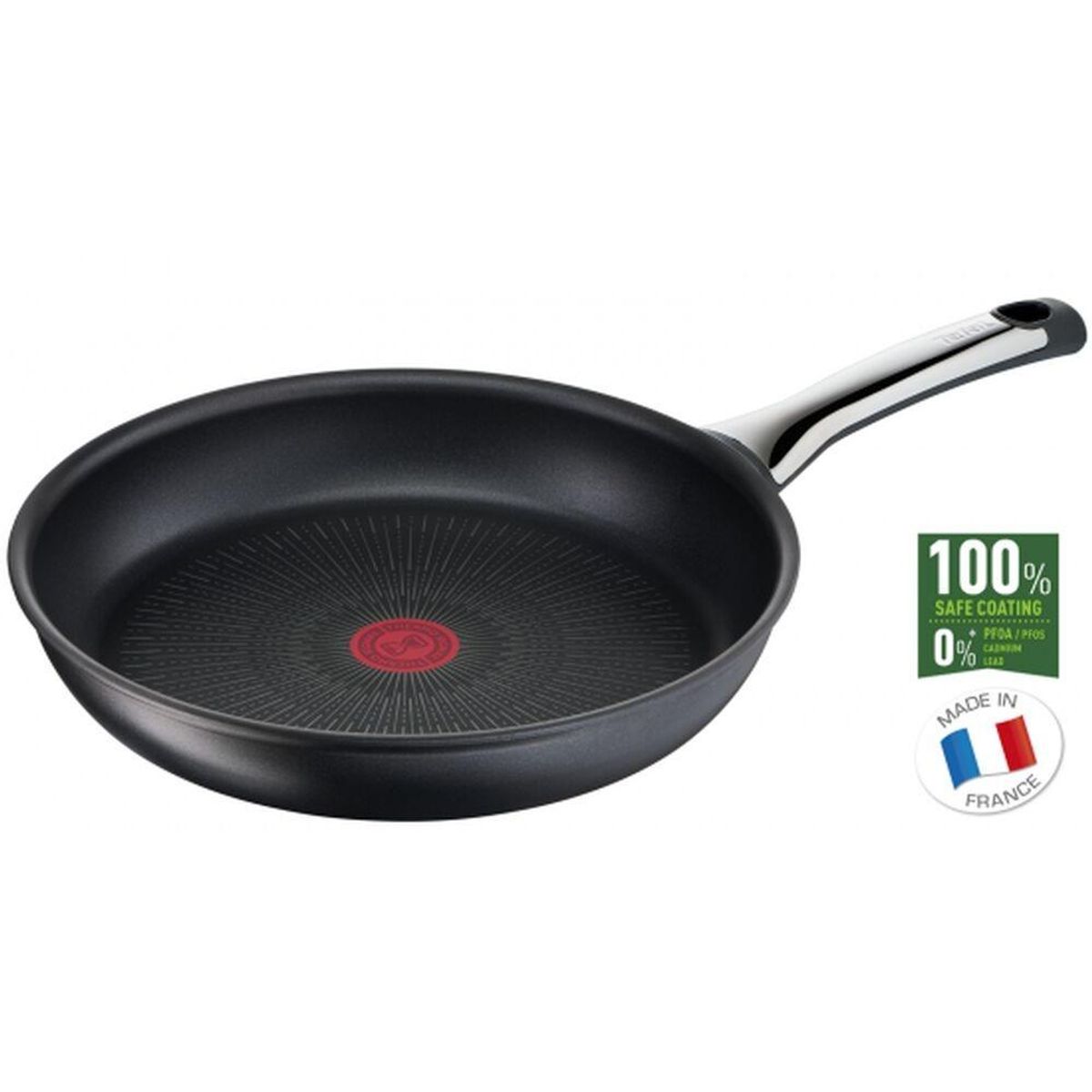 Stegepande Tefal G2690432 Ø 24 cm Sort Stål Aluminium