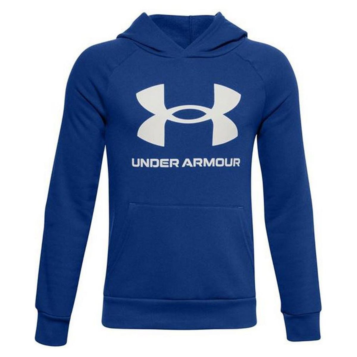 Hættetrøje til Børn Under Armour Rival Fleece Blå 14-16 år