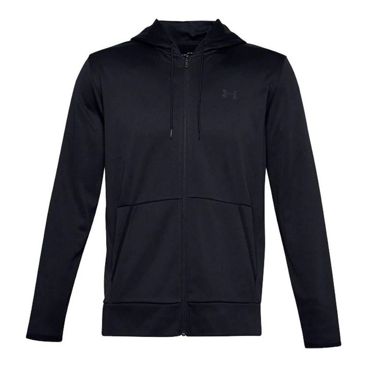 Sportsjakke til Mænd Under Armour Fleece ad Sort S