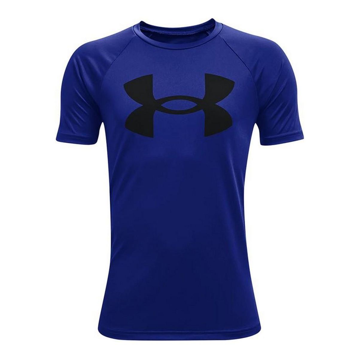 Kortærmet T-shirt til Mænd Under Armour Tech Big Logo Blå 8 år