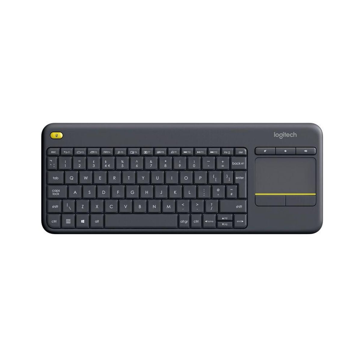 Tastatur Logitech 920-007143 Engelsk Sort QWERTY