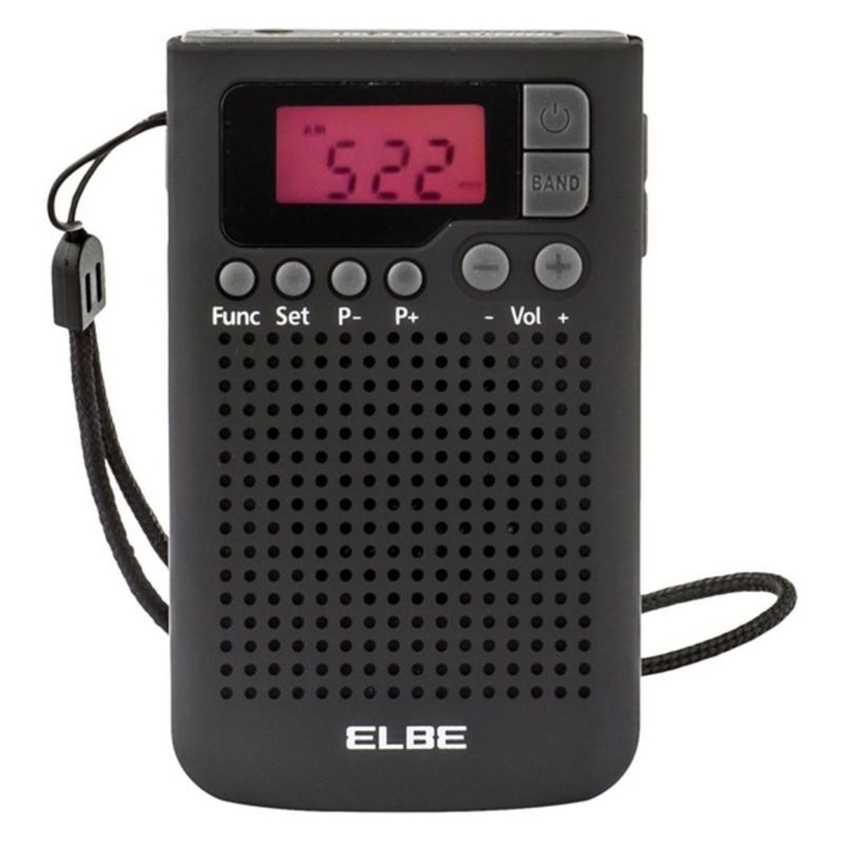 Transistorradio ELBE RF-93 AM/FM Sort