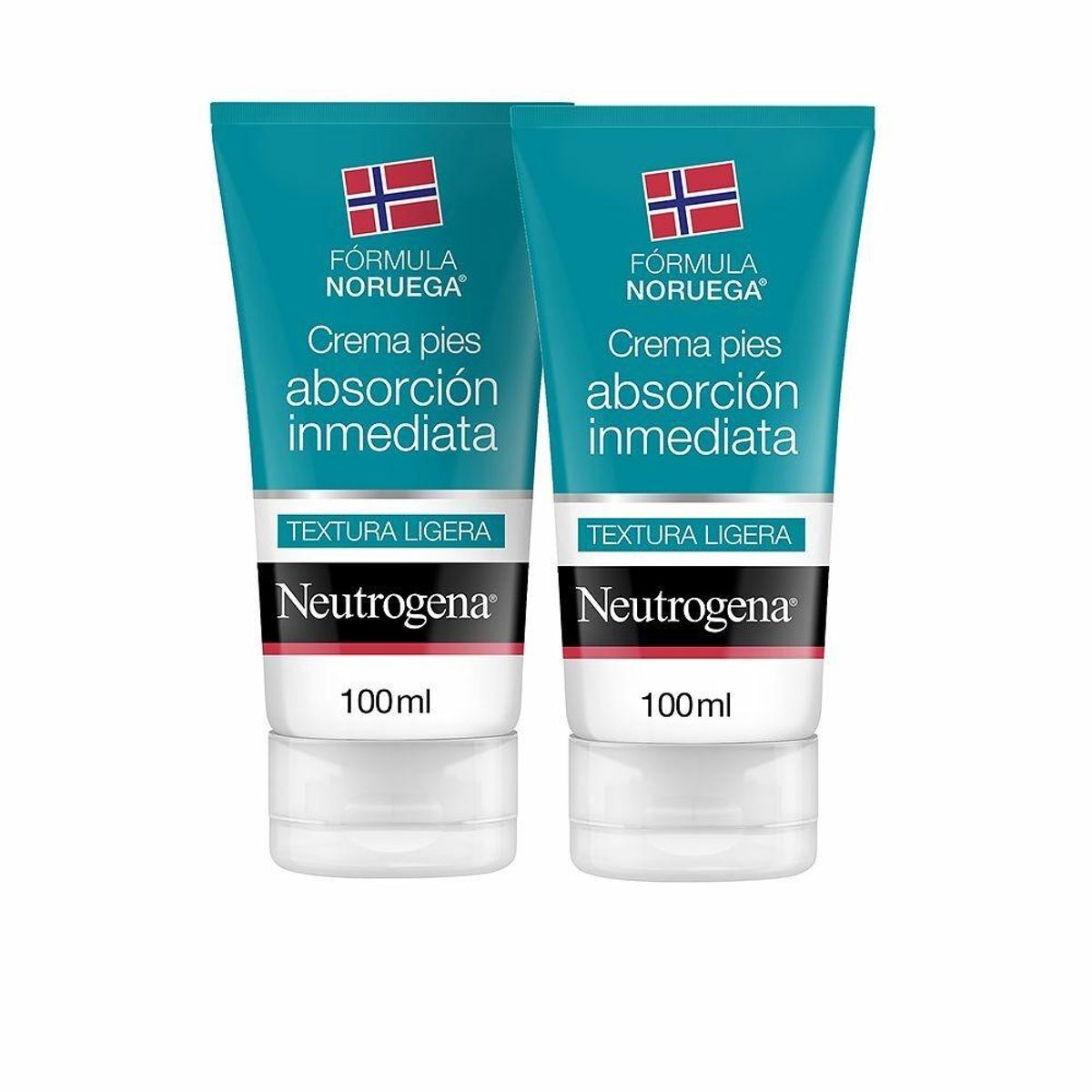 Fugtgivende Fodcreme Neutrogena straks Absorbering (2 x 100 ml)