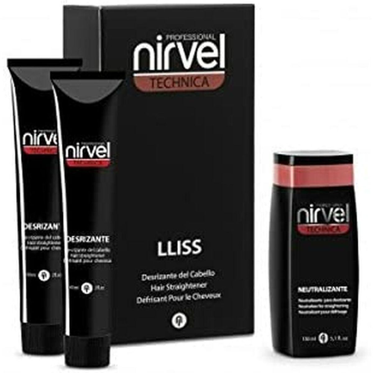 Glattende Hårbehandling Nirvel Tec Liss (3 stk)