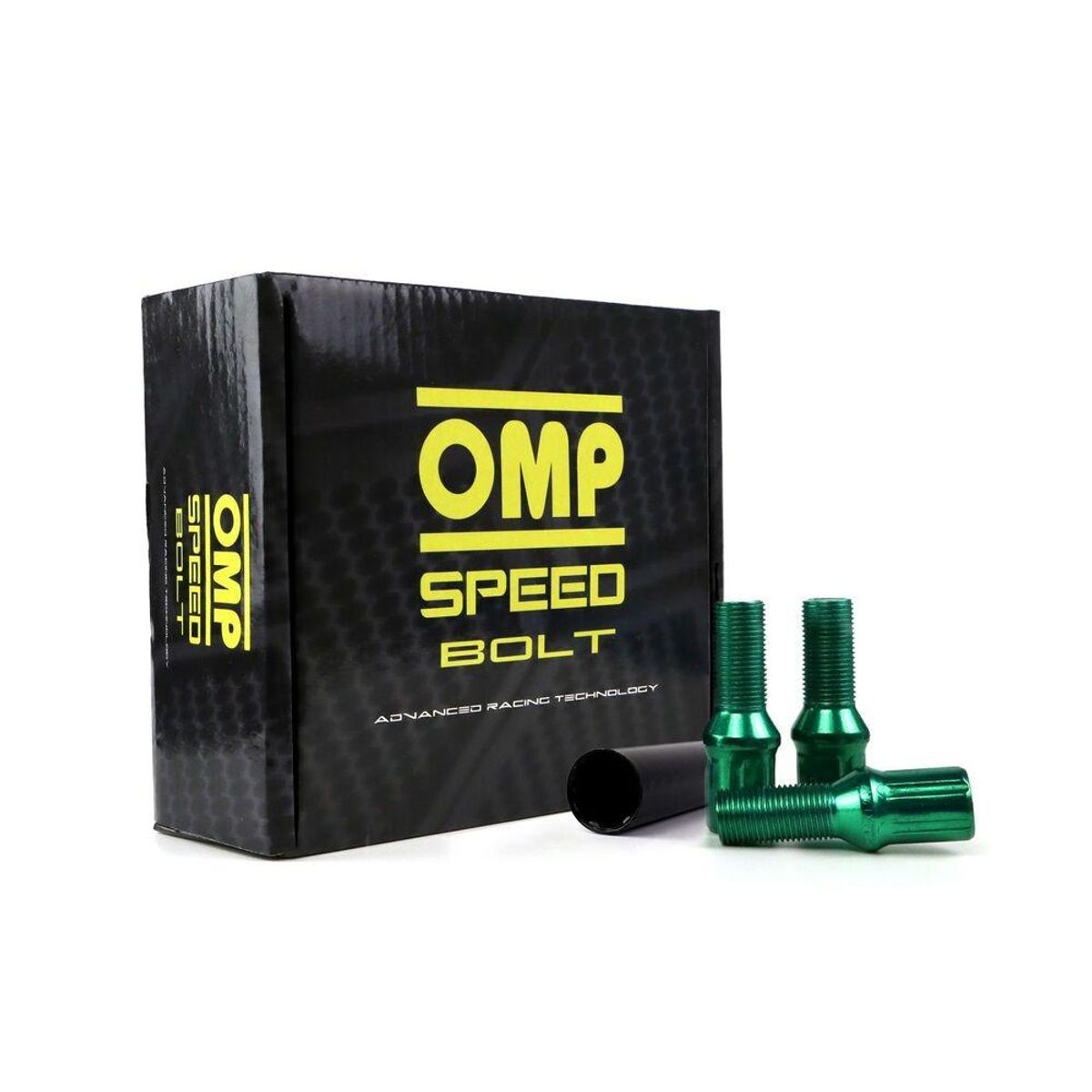 Set Møtrikker OMP 27 mm Grøn 20 uds M12 x 1,50