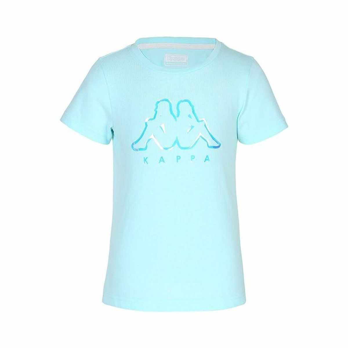 Børne Kortærmet T-shirt Kappa Quissy Blue Akvamarin 8 år