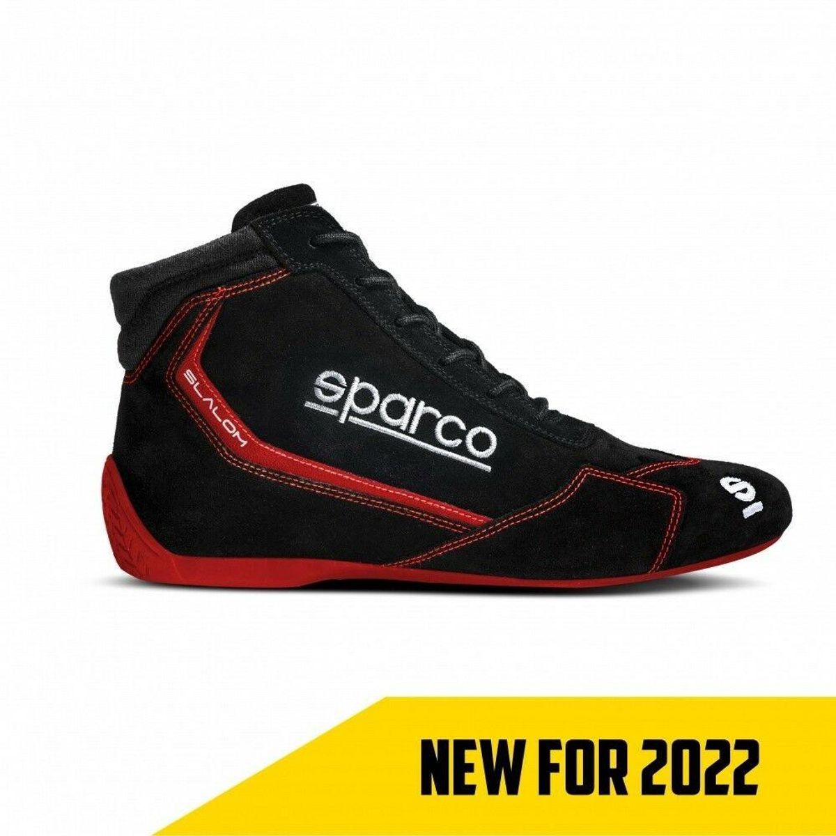 Køresko Sparco SLALOM Sort/Rød (Størrelse 40)