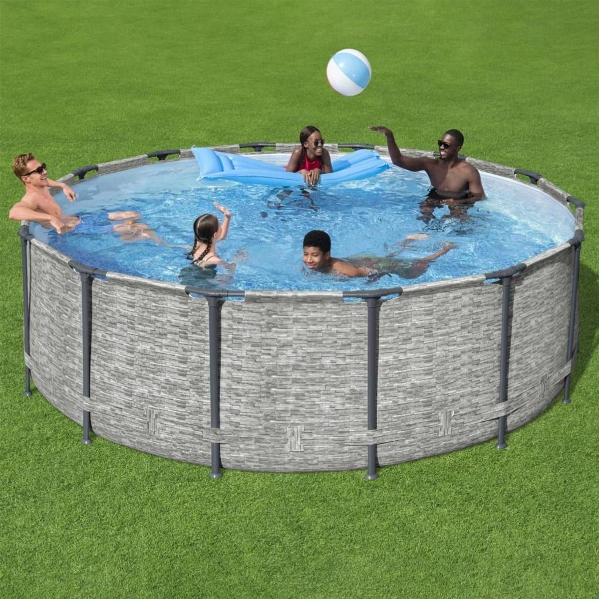 Power Steel swimmingpool 427x122 cm