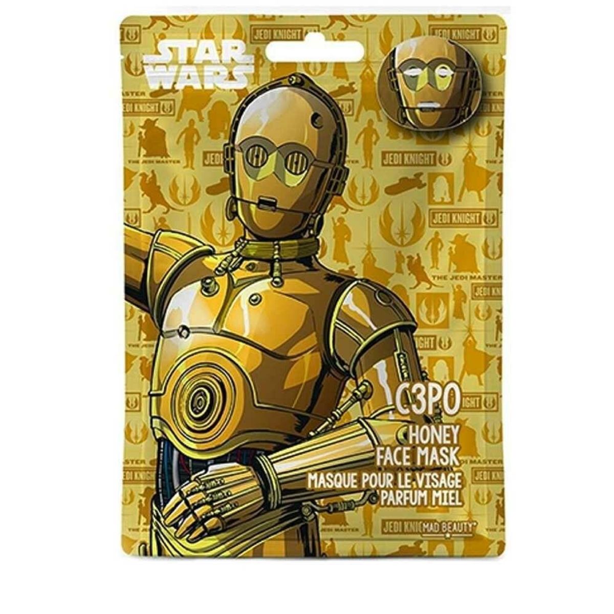 Ansigtsmaske Mad Beauty Star Wars C3PO Honning (25 ml)