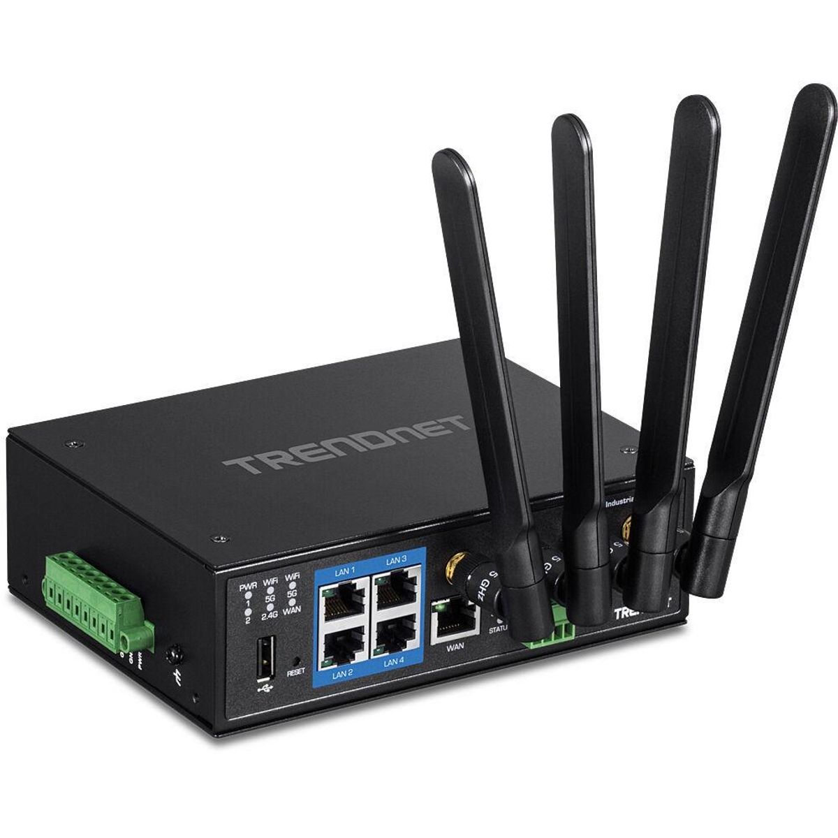 Router Trendnet TI-W100 WiFi 5 5 GHz Sort