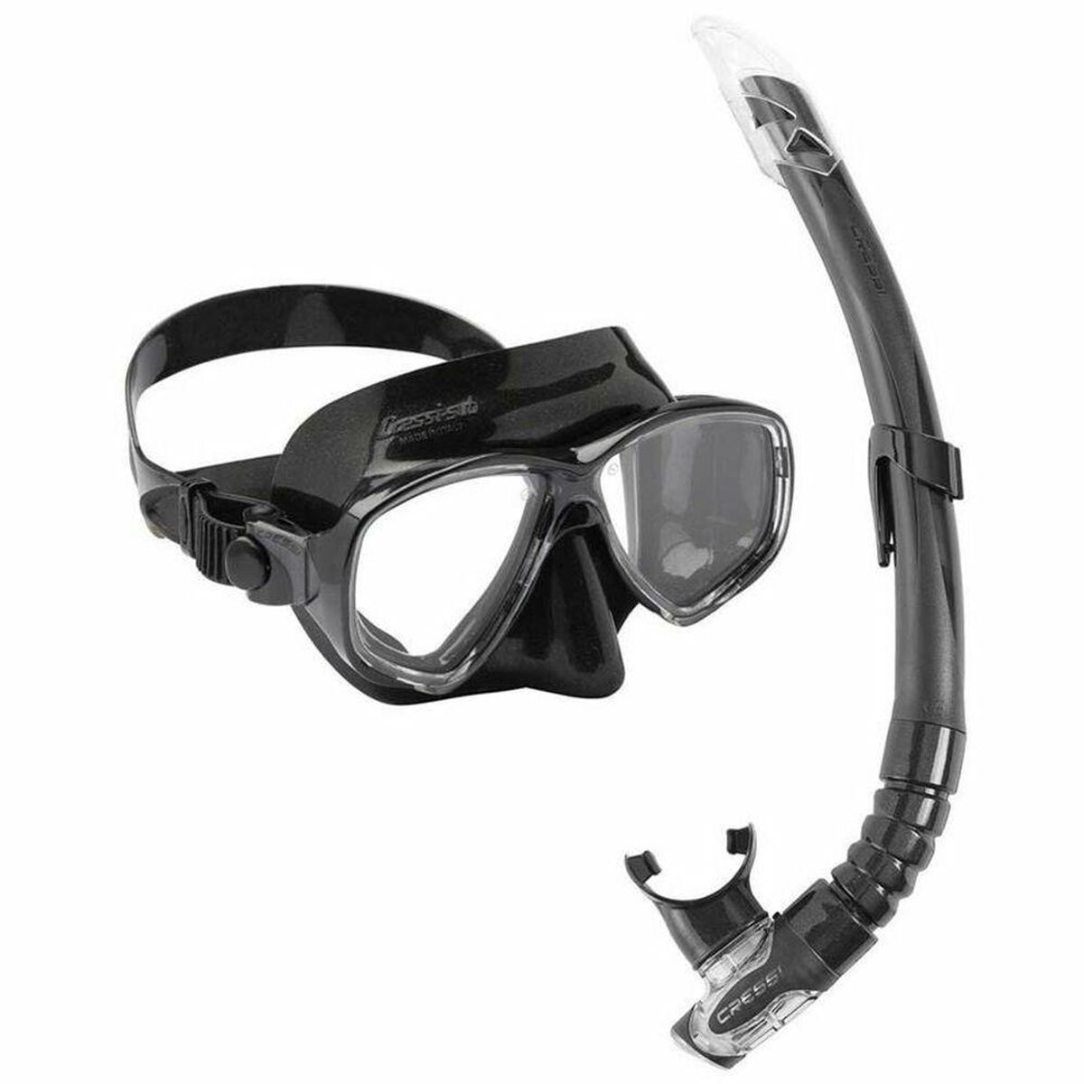 Snorkel Cressi-Sub DM1000058 Sort Voksne