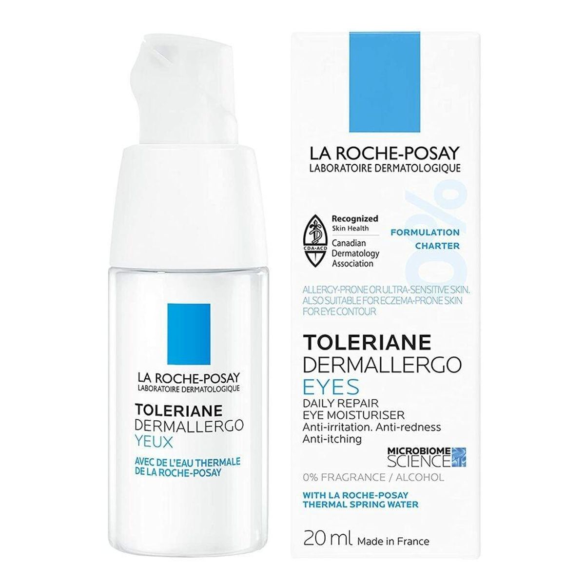 Creme til Øjenpleje La Roche Posay Toleriane Dermallergo 20 ml