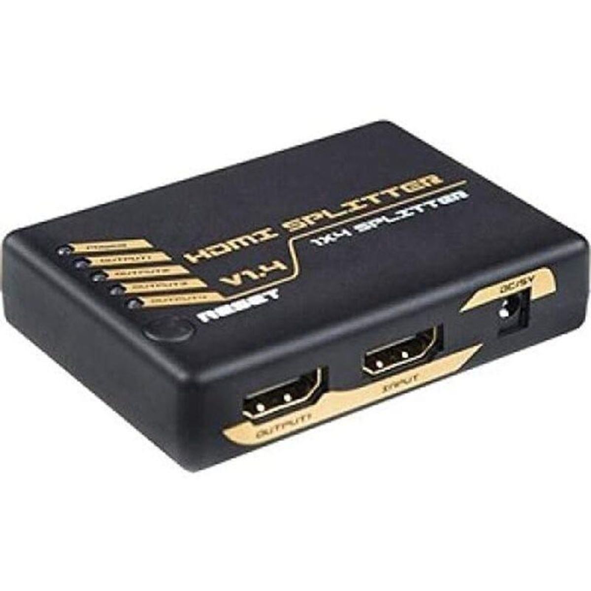 Deler DCU 1x4 HDMI Sort