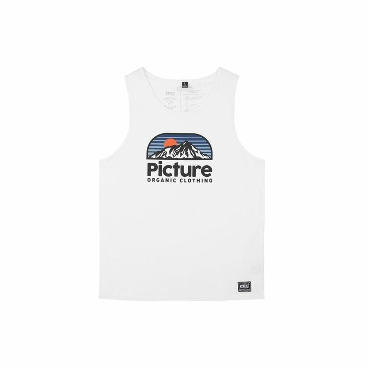 T-shirt til Mænd uden Ærmer Picture Authentic Tank B Hvid S