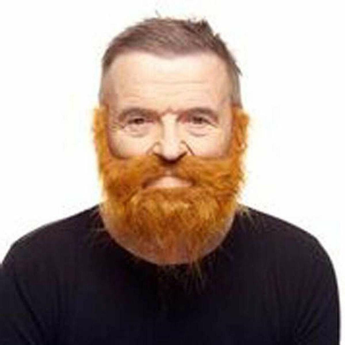 False beard Orange