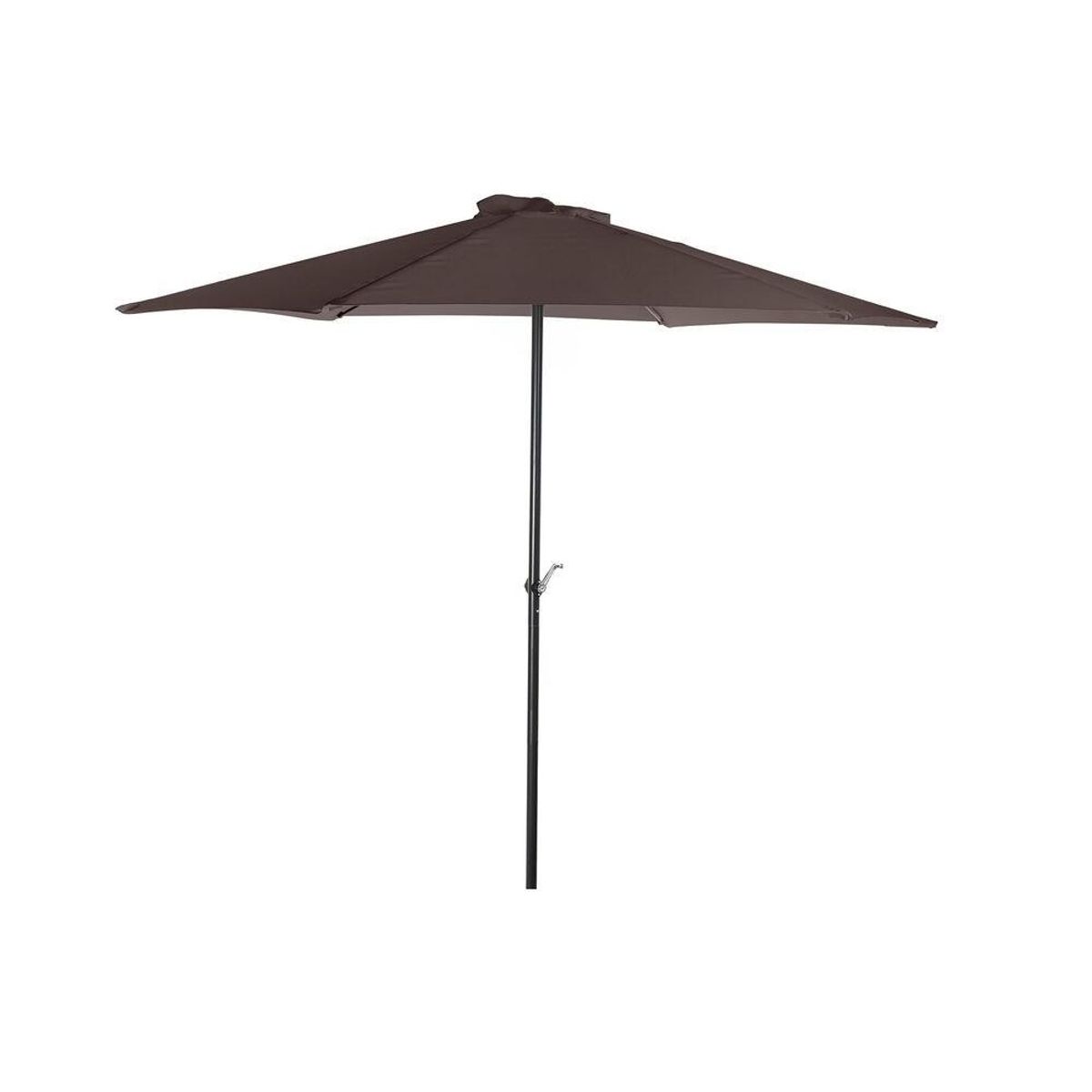 Parasol Brun Sort Polyester Stål (300 x 300 x 250 cm)