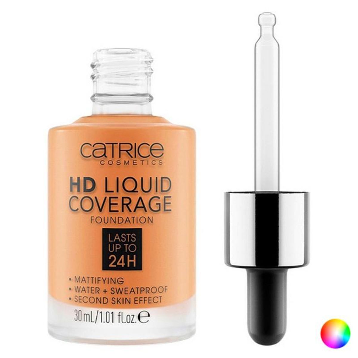 Flydende makeup foundation Hd Liquid Coverage Foundation Catrice 036-hazelnut