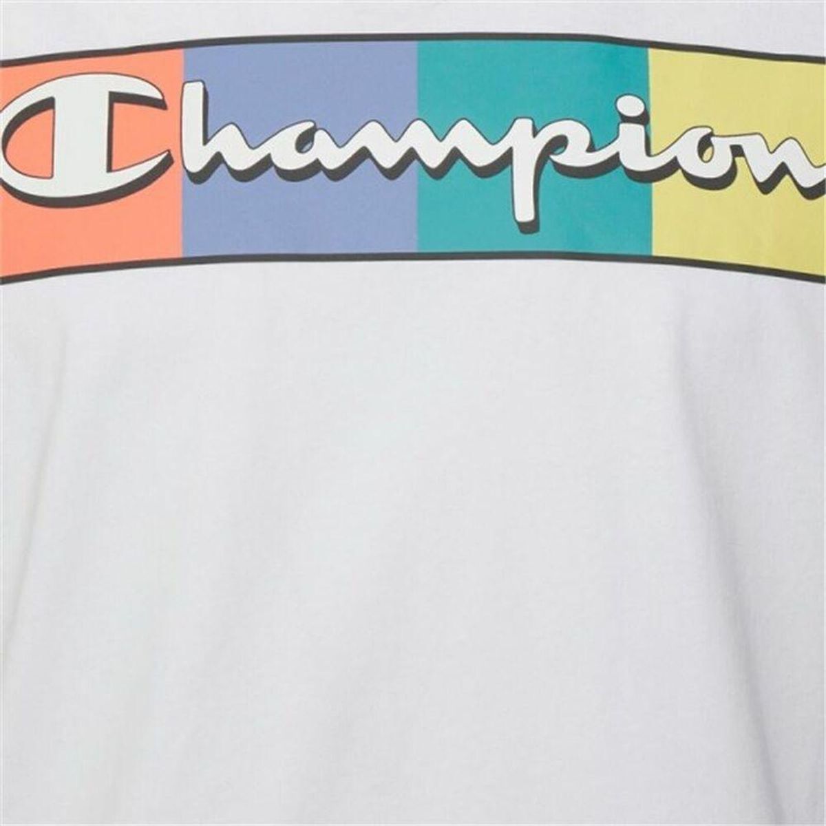 Kortærmet T-shirt Champion Crewneck S