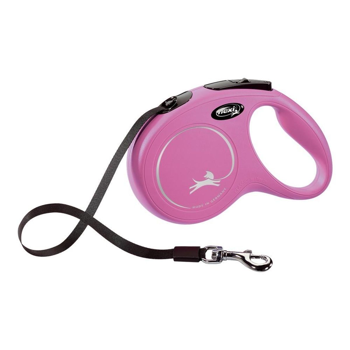 Hundesnor Flexi NEW CLASSIC 5m Pink Størrelse S