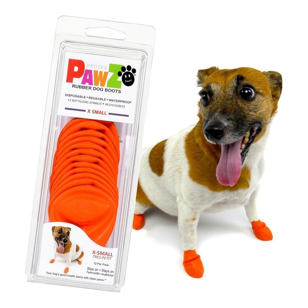 Støvler Pawz Hund Orange XS