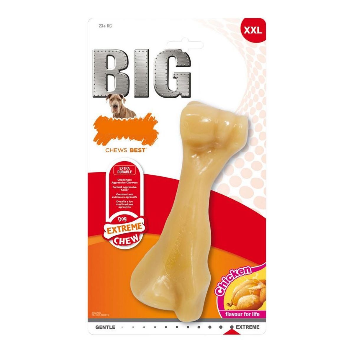 Hund Bidering Nylabone Extreme Chew Big Nylon Beef